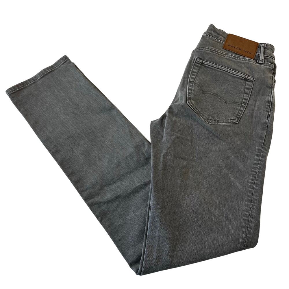 American Eagle AE Next Level Flex gray Denim Jeans men’s size 30x34